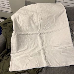 Handmade flannel baby blanket